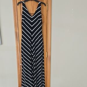 Ralph Lauren Black Chevron Dress- Slimming